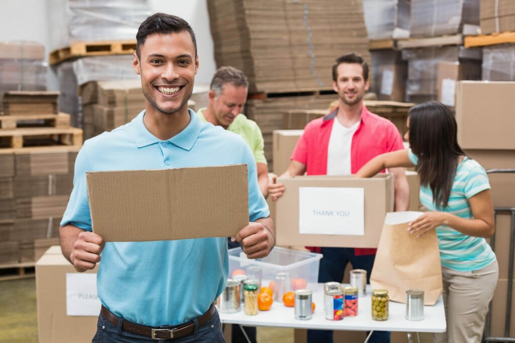 Donating food waste to shelters