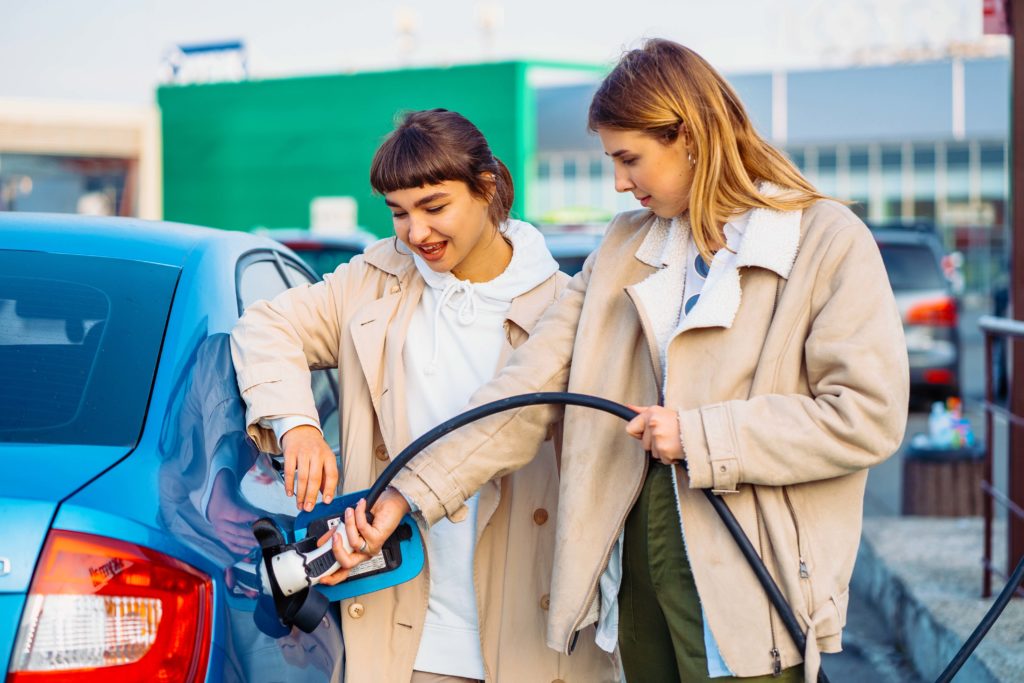 electric battery refueling