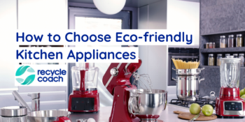 article title and logo on top of a picture of a kitchen with multiple red kitchen appliances on the counter